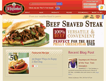 Tablet Screenshot of oldneighborhoodfoods.com